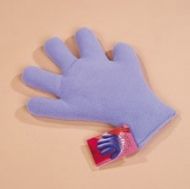 Fluffy massage glove