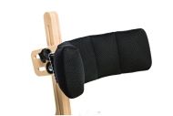 Adjustable headrest for positioning chair NOOK
