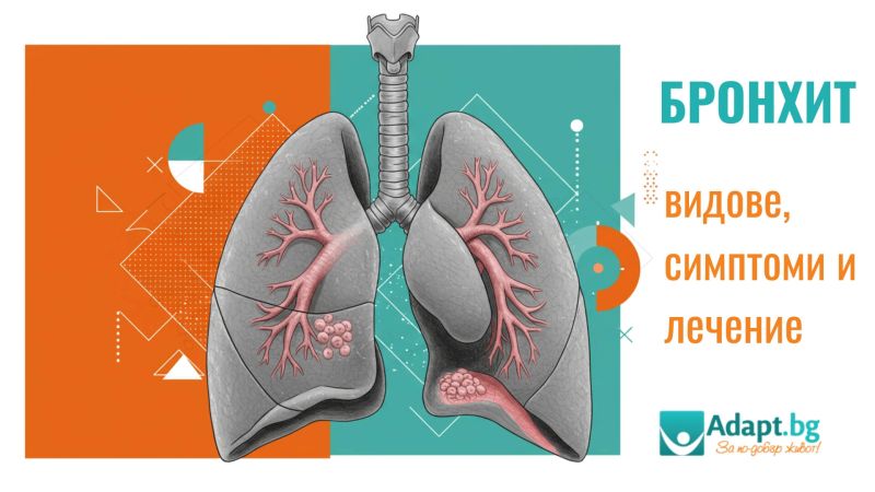 Бронхит: видове, симптоми и как се лекува 