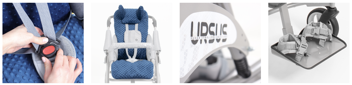 Аксесоари за количка за деца с увреждания УРСУС