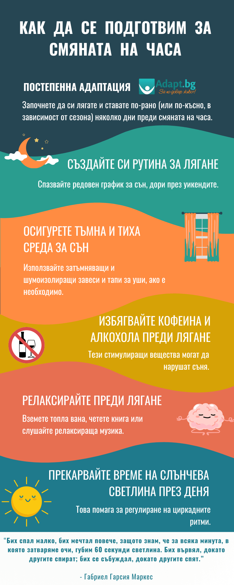 Как да се подготвим за смяната на часа - Адапт БГ - Григор Ангелов