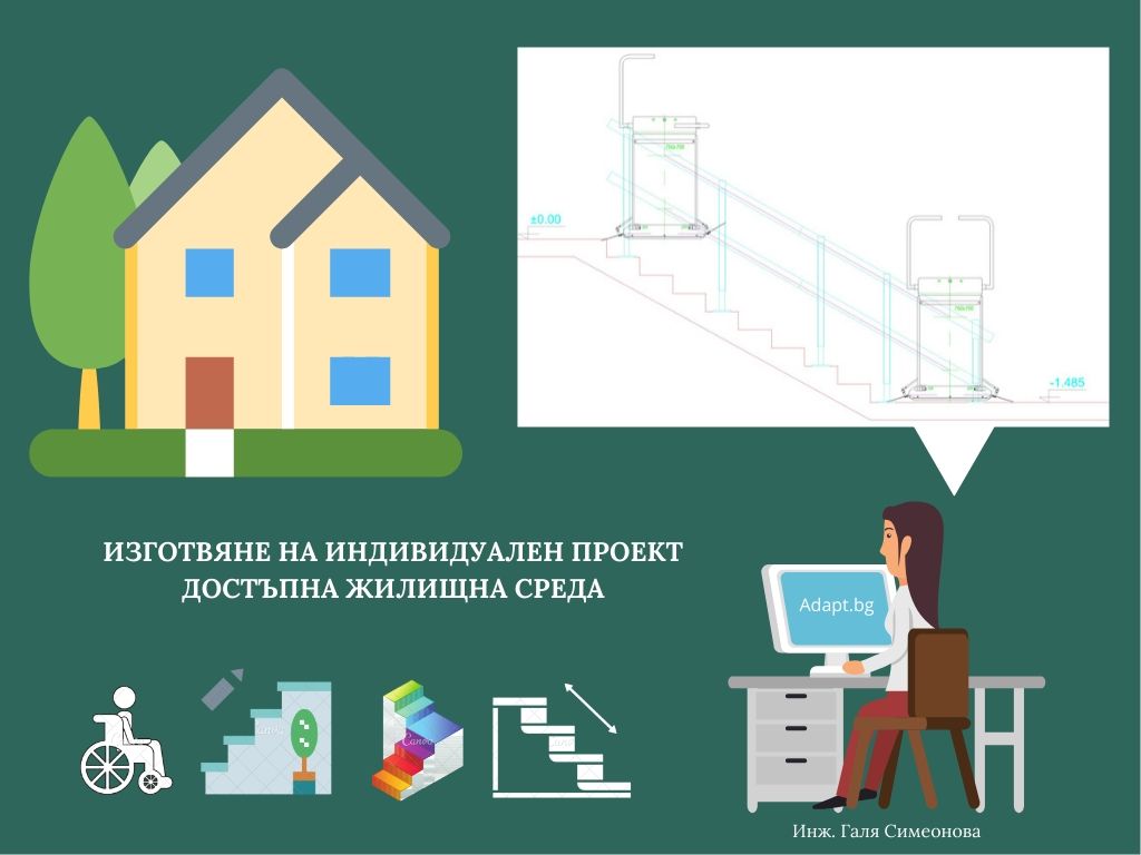 Проектант Адапт БГ по проект достъпна жилищна среда 2021