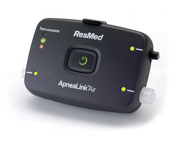 Диагностика на сънна апнея вкъщи със скринингово устройство на Ресмед ApneaLink Air