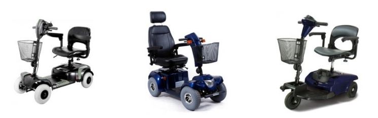 Електрически скутери за инвалиди част от помощни средства за възрастни