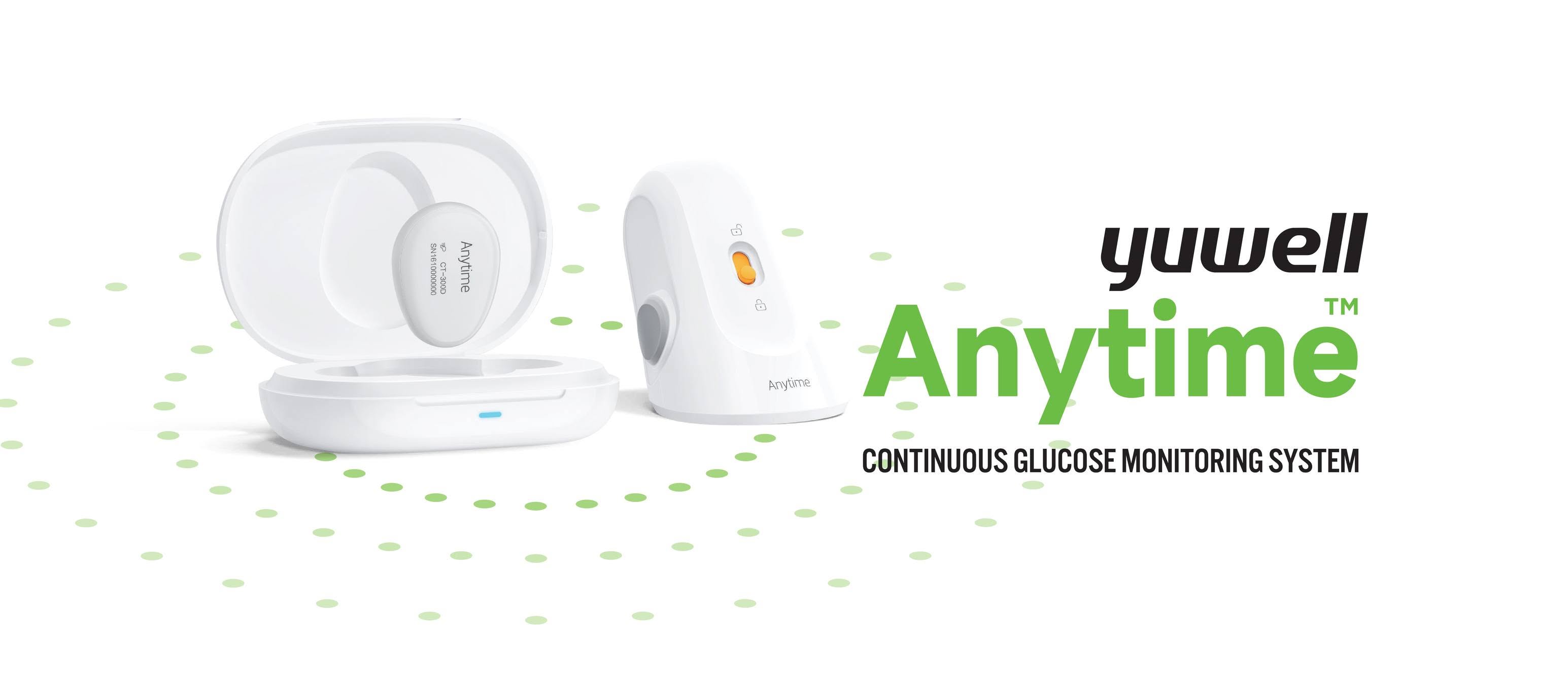 Yuwell Anytime CGM система за продължително наблюдение на глюкозата