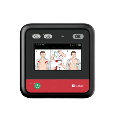 Портативен дефибрилатор HeartSave myPAD 675A (AED) с дисплей