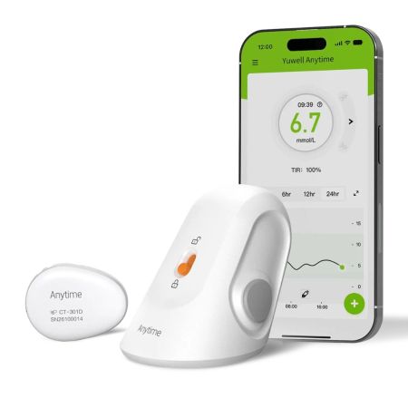 Стартов пакет Yuwell Anytime 4 — CGM система (Трансмитер и Сензор)