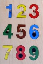 Special need toy "Numbers":