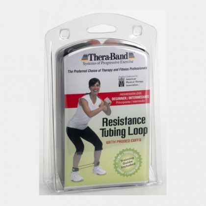 Thera-Band Exercise Tubing Loops with Padded Cuffs