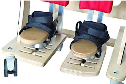 3D foot adjustment for vertical stander and chair DALMATIAN DM_003