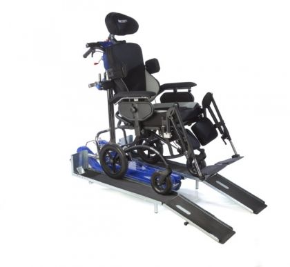  Устройство за изкачване на стълби за инвалидни колички с адаптер за детски, акумулаторни и мултифункционални колички