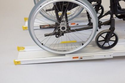 Алуминиеви телескопични рампи за инвалидна количка 183 см