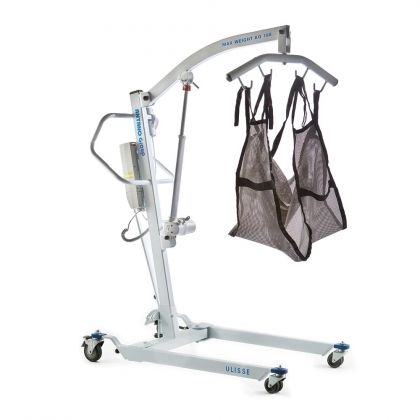 Електрически пациентен лифт с торба за повдигане на тялото на пациента