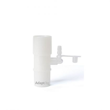 Oxygen adapter for CPAP tube