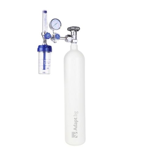 3.0 Litre Oxygen Tank with Reducer and Humidifier