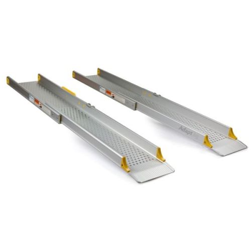 Telescopic aluminum ramps for wheelchairs 2140 mm FOR RENT