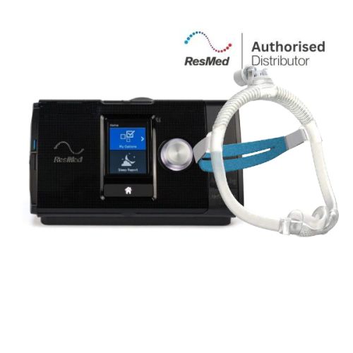 Комплект Автоматичен CPAP Апарат и Mаска ResMed + ПОДАРЪЦИ на стойност 750 лв!