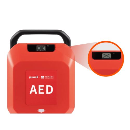 Дефибрилатор HeartSave YA5 (AED) с дисплей и CPR сензор