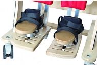 Триизмерни опори за ходилата за терапевтичен стол за деца с увреждания ЗЕБРА