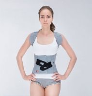 Two-part back, lumbar and chest brace AM-WSP-06