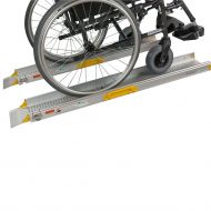 Широки алуминиеви телескопични рампи за инвалидна количка 213 см