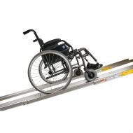 Широки алуминиеви телескопични рампи за инвалидна количка 244 см