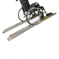 Широки алуминиеви телескопични рампи за инвалидна количка 244 см