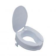4&quot; Raised toilet seat with lid, PE IRA 4