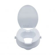 4&quot; Raised toilet seat with lid, PE IRA 4