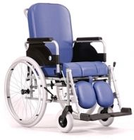 Тоалетна инвалидна количка с регулируем гръб Vermeiren 9300